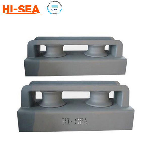 JIS F2014-1987 Closed Roller Fairlead Type BF BS